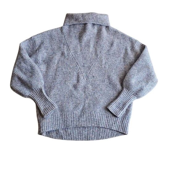 Ted Baker London womens Sz 1 US 2-4  Cchloe pink multi wool blend turtleneck swe - Picture 2 of 8